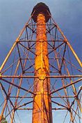 Condition of the lighthouse prior to restoration